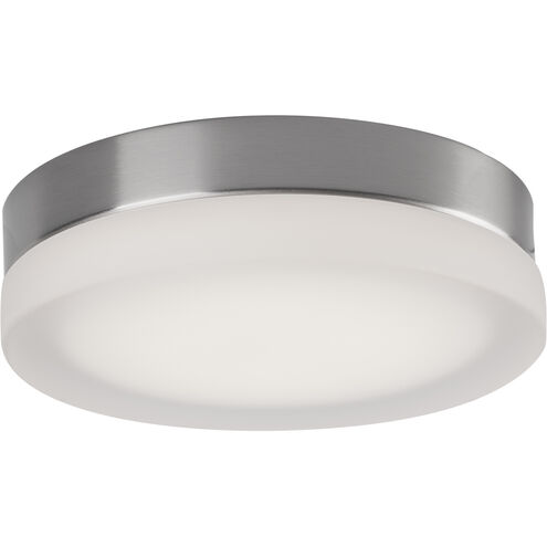 Bedford LED 11 inch Brushed Nickel and Frosted Flush Mount Ceiling Light