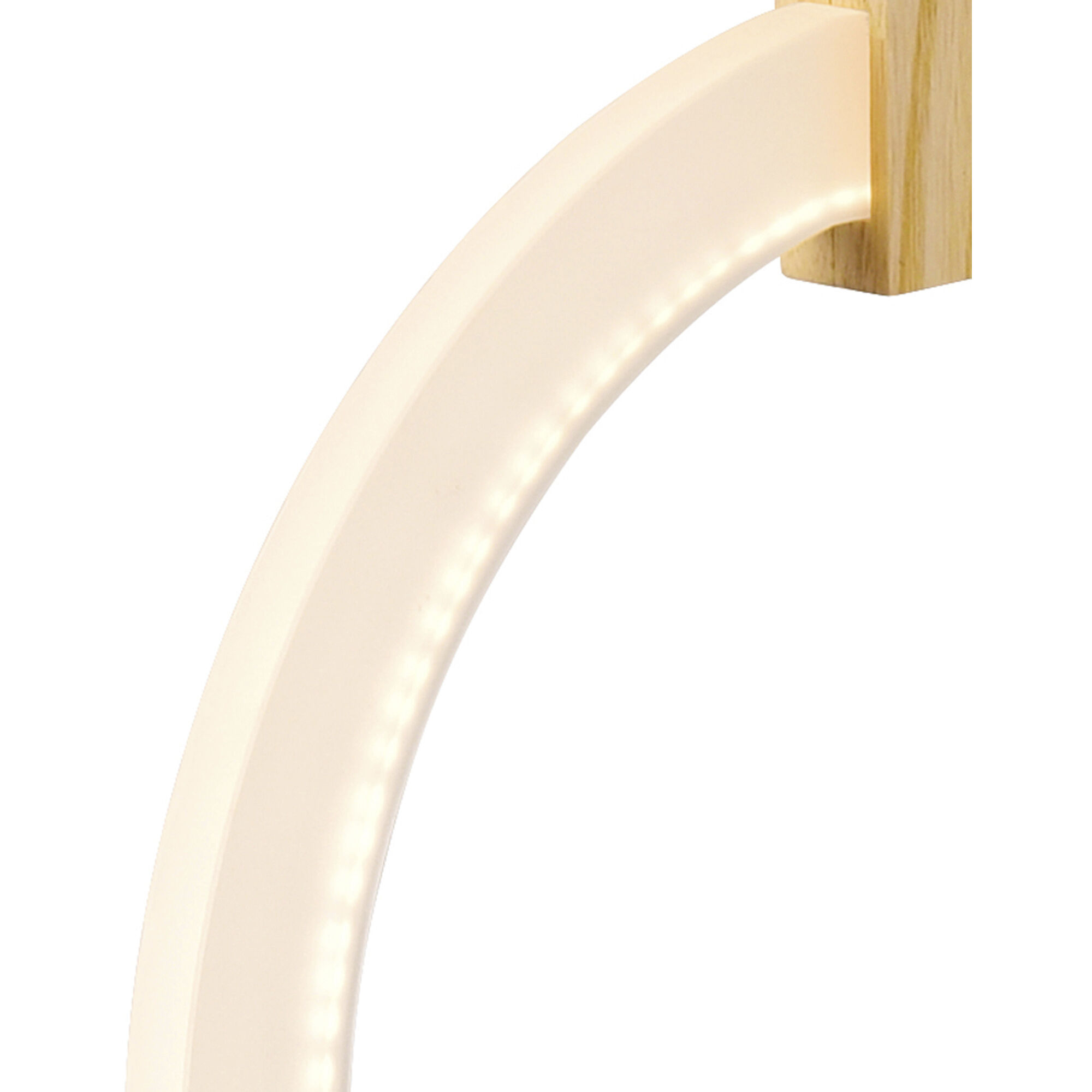 Anello LED 6 inch White Oak Down Pendant Ceiling Light