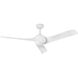 Tiburon 56 inch Matte White Smart Fan