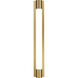 C&M by Chapman & Myers Loring LED 5 inch Burnished Brass Vanity Light Wall Light