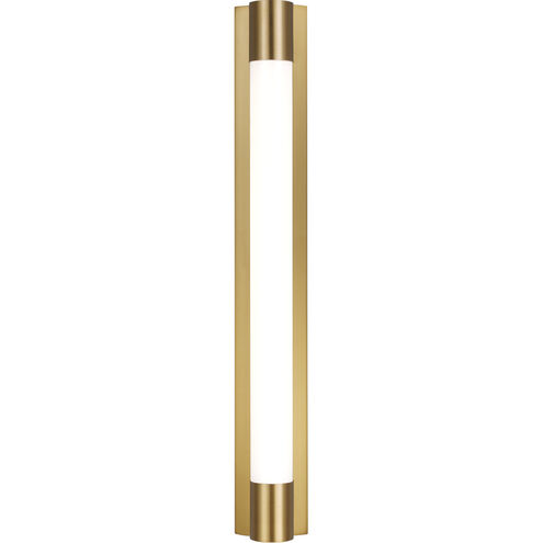 C&M by Chapman & Myers Loring LED 5 inch Burnished Brass Vanity Light Wall Light