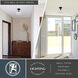 Dalton 1 Light 8 inch Matte Black Flush Mount Ceiling Light
