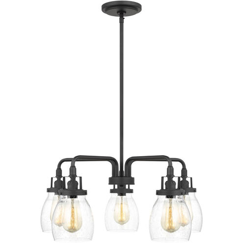 Belton 5 Light 23.88 inch Midnight Black Chandelier Ceiling Light