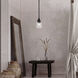 Aragon 1 Light 5 inch Black Mini Pendant Ceiling Light