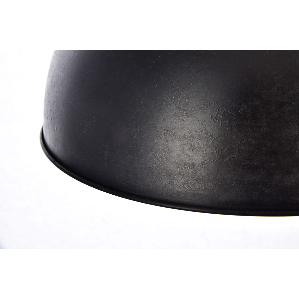 Merce 1 Light 15 inch Vintage Black Pendant Ceiling Light