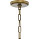 Chevall 9 Light 32 inch Gold Ombre Chandelier Ceiling Light, Design Series