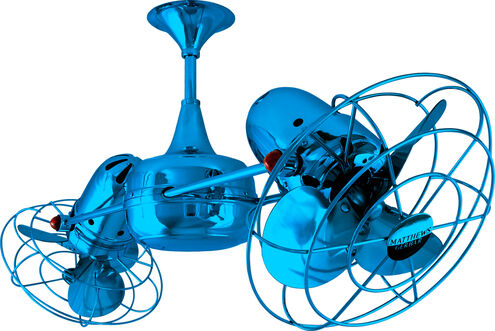 Matthews-Gerbar Duplo-Dinamico 39 inch Light Blue Ceiling Fan