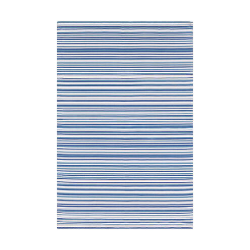 Maritime 120 X 96 inch Dark Blue/Ivory/Taupe/Medium Gray Outdoor Rug, Rectangle