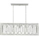 Westbrook 5 Light 37.75 inch Charisma Linear Chandelier Ceiling Light