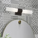 Aero 2 Light 5 inch Bronze with Antique Brass Accent ADA ADA Wall Sconce Wall Light