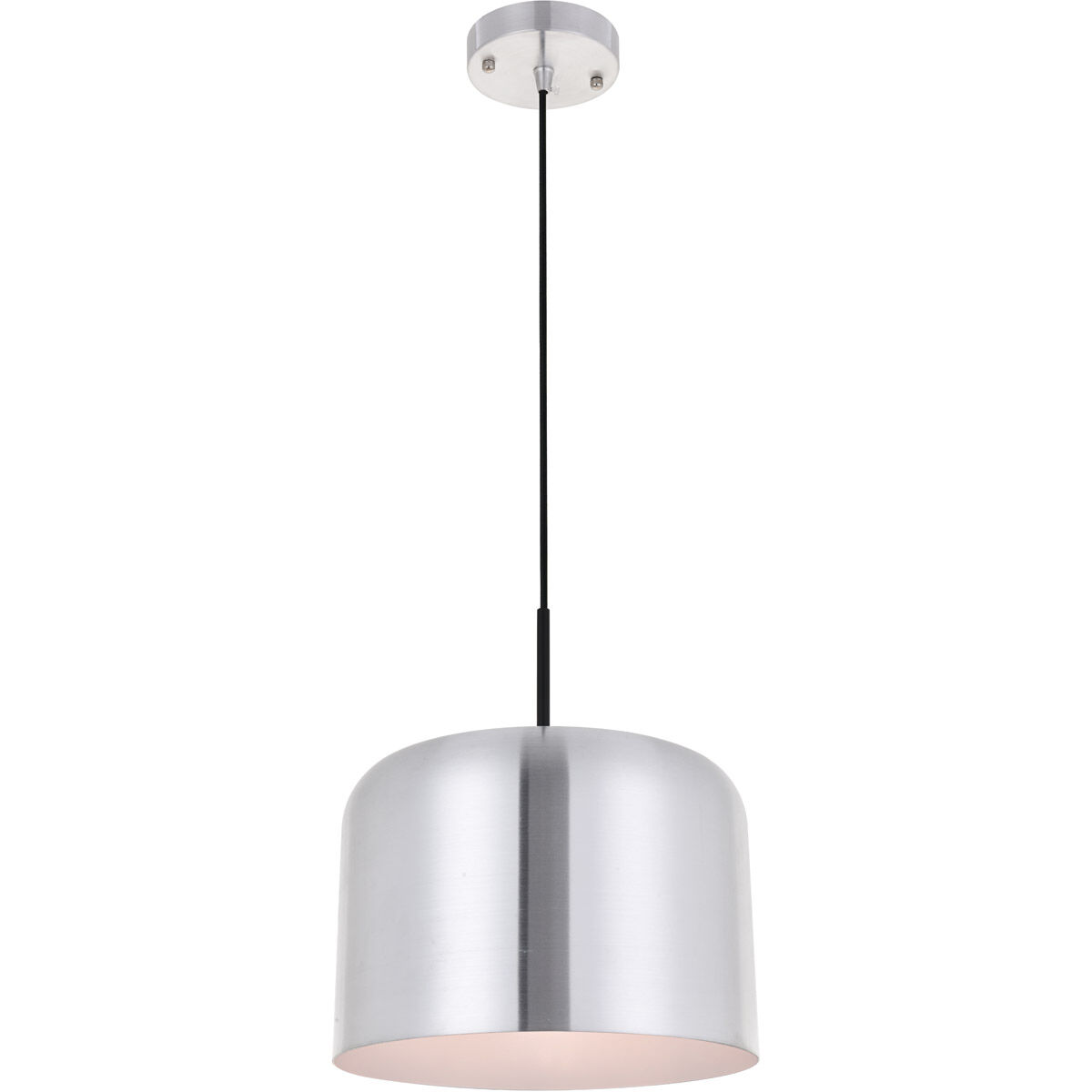 Etude 1 Light 11 inch Brushed Nickel Pendant Ceiling Light in Burnished Nickel