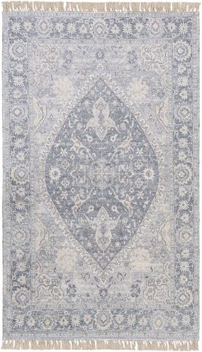Sivas 36 X 24 inch Light Gray Rug in 2 x 3, Rectangle