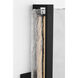 Drew & Jonathan Briggs 1 Light 27 inch Textured Black Outdoor Wall Sconce