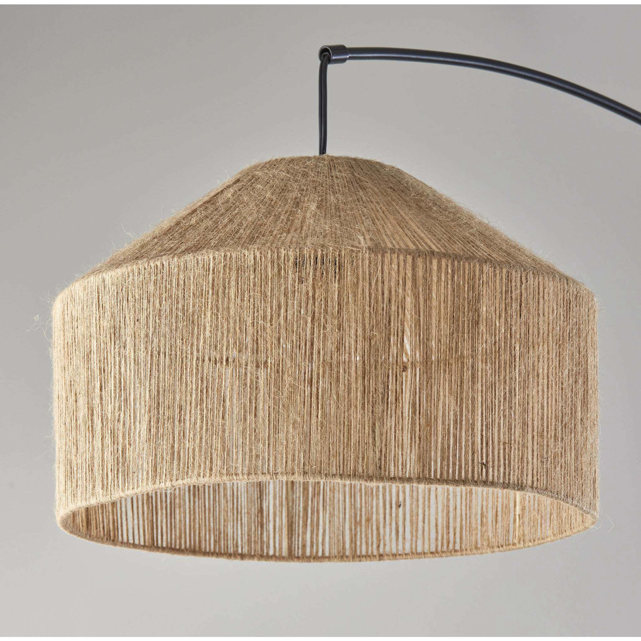 Amalfi 75 inch 100.00 watt Black Arc Floor Lamp Portable Light