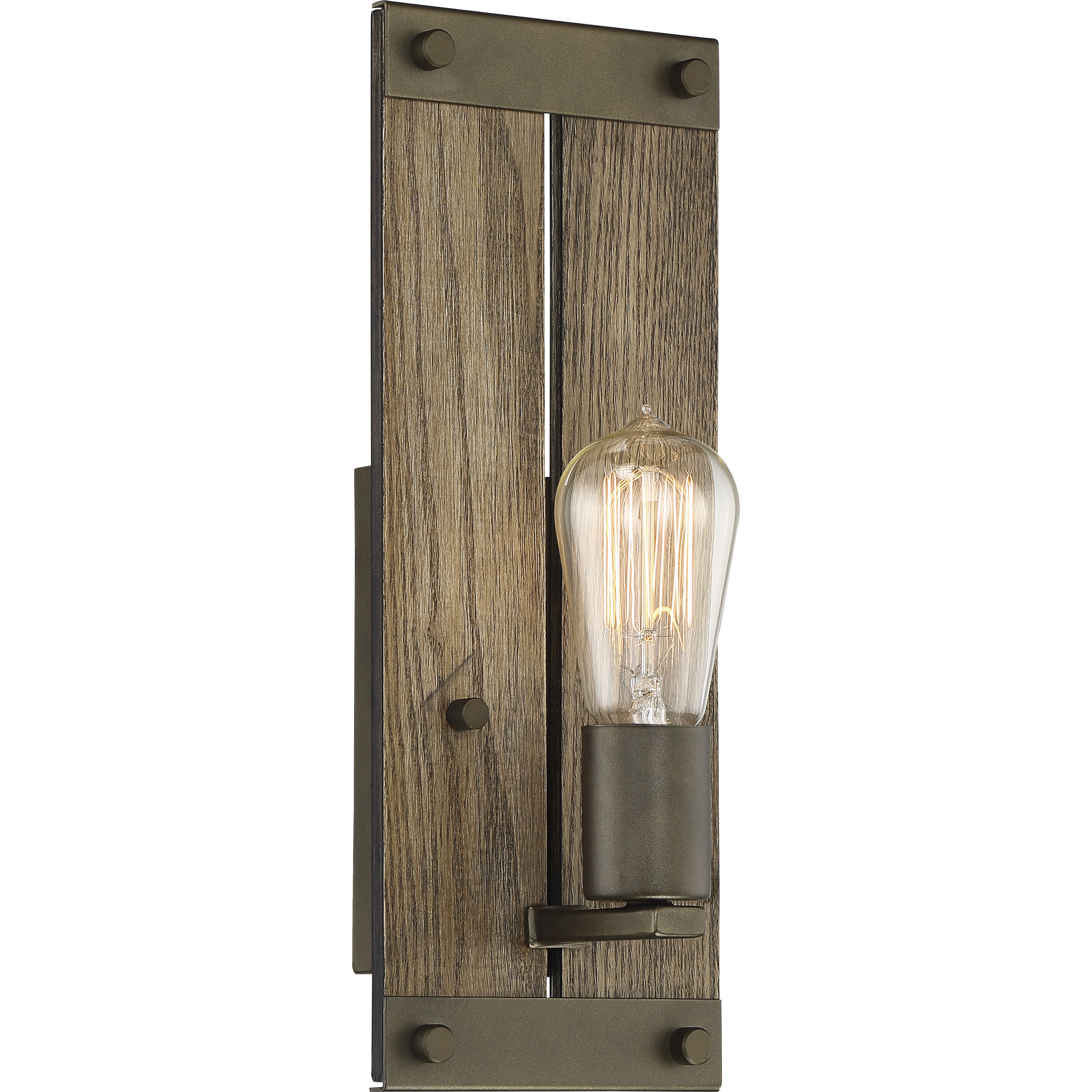 Winchester 1 Light 5 inch Bronze Wall Sconce Wall Light