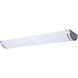 Glamour LED 11.26 inch Brushed Nickel Oval Flush Mount Ceiling Light