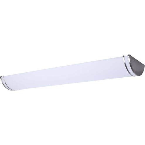 Glamour LED 11.26 inch Brushed Nickel Oval Flush Mount Ceiling Light