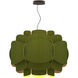 Bella 30 inch Green Pendant Ceiling Light in Green/Ash, WEP Collection