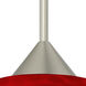 Tay Tay LED Satin Nickel Cord Pendant Ceiling Light