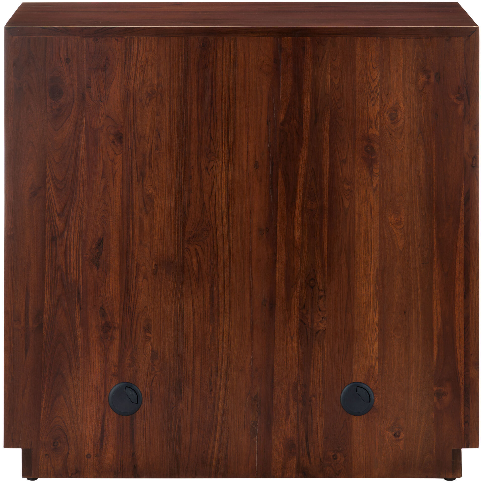 Jardin Walnut/Antique Brass Cabinet