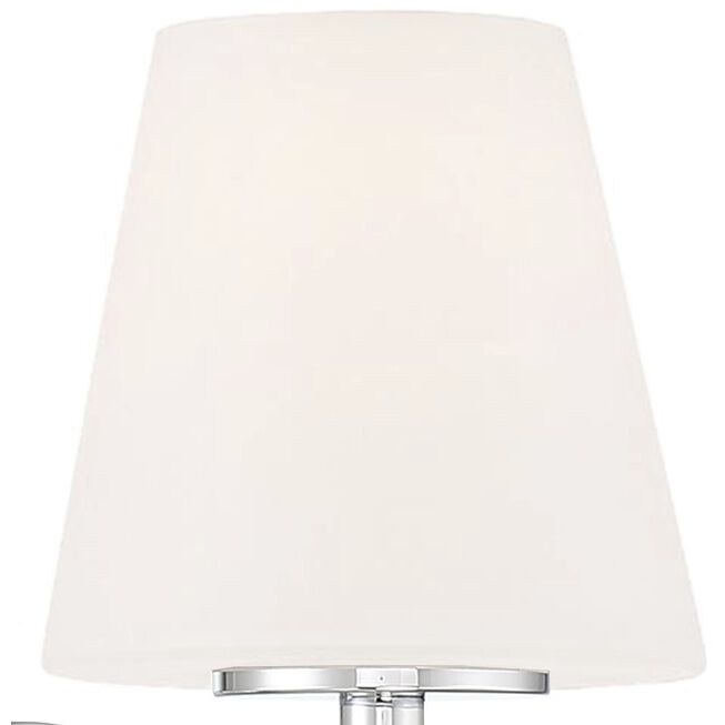 Harleigh 1 Light 6 inch Chrome Bathroom Vanity Wall Light