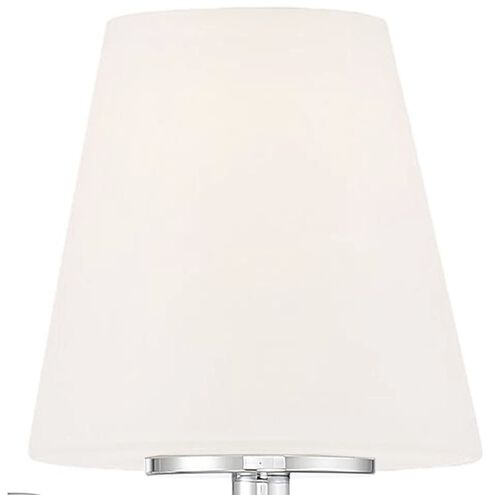 Harleigh 1 Light 6 inch Chrome Bathroom Vanity Wall Light