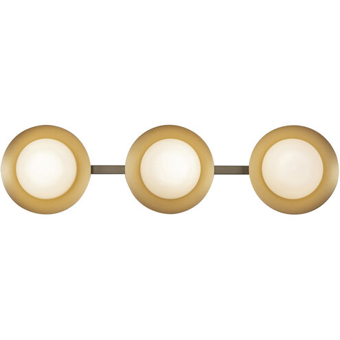 Cleo LED 23.63 inch Brushed Gold Bath Vanity Light Wall Light