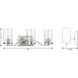 Lassiter 3 Light 24 inch Brushed Nickel Bath Vanity Wall Light