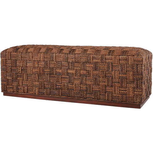 Milos 19 inch Brown Ottoman