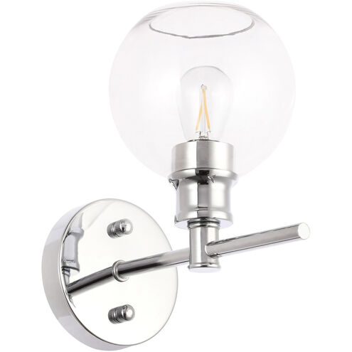 Syracuse 1 Light 6 inch Chrome Wall sconce Wall Light