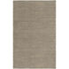 Mugal 36 X 24 inch Gray and Gray Area Rug, Wool