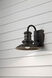Aspel 1 Light 9.69 inch Restoration Bronze Outdoor Wall Sconce