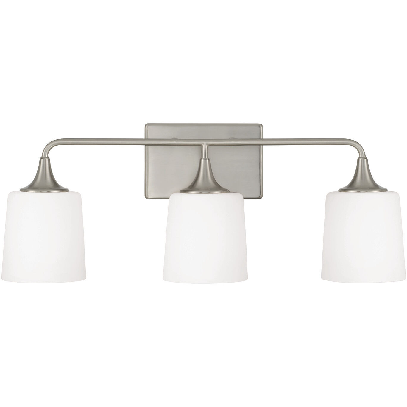 Presley 3 Light 26.25 inch Brushed Nickel Vanity Light Wall Light