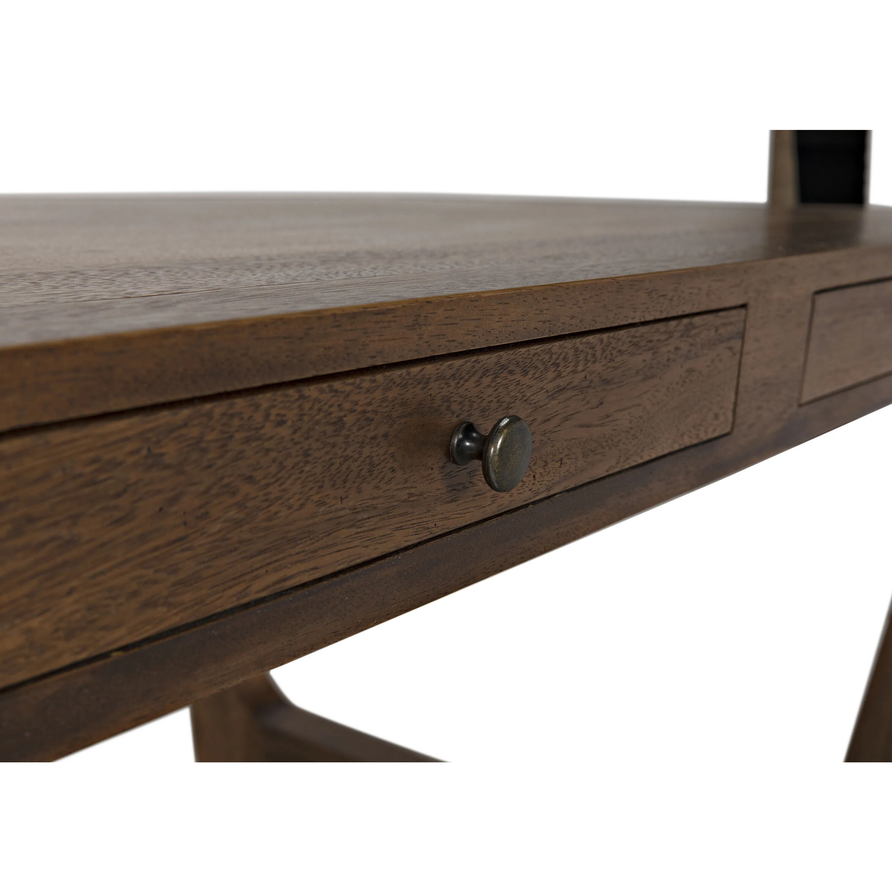 Regal 86 X 42 inch Dark Walnut Table/Desk