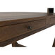Regal 86 X 42 inch Dark Walnut Table/Desk