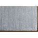 Graphite 36 X 24 inch Sky Blue Rug in 2 x 3, Rectangle