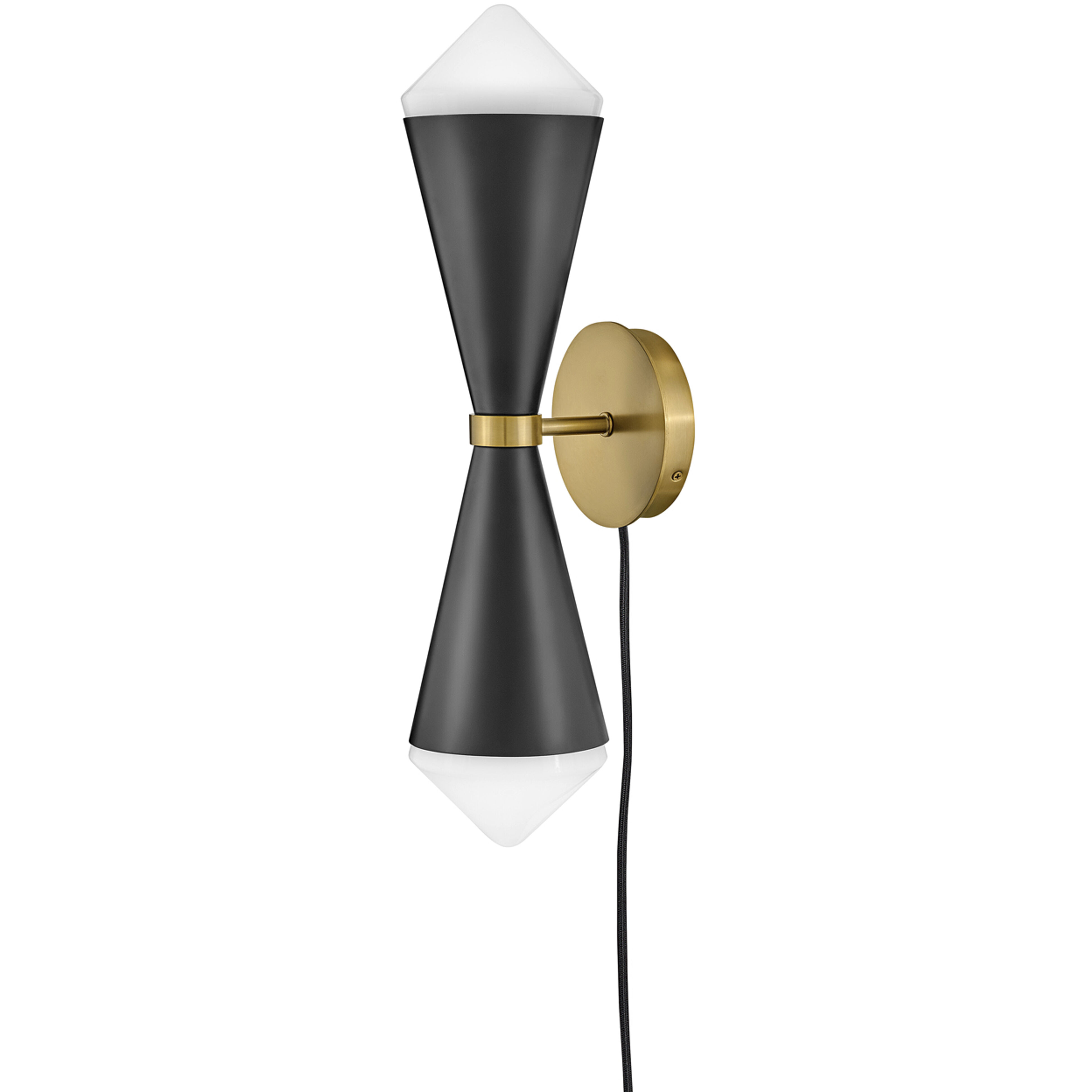 Betty LED 5.5 inch Black Sconce Wall Light