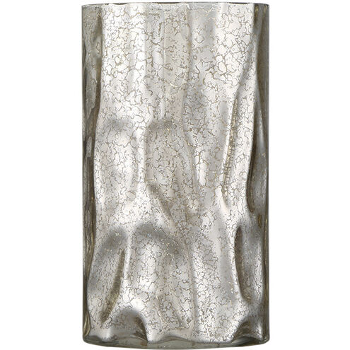 Design-a-fixture Hammered Mercury 4.25 inch Mini Pendant Glass