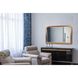 French Philippe 48 X 34 inch Antique Gold Leaf Mantel Mirror