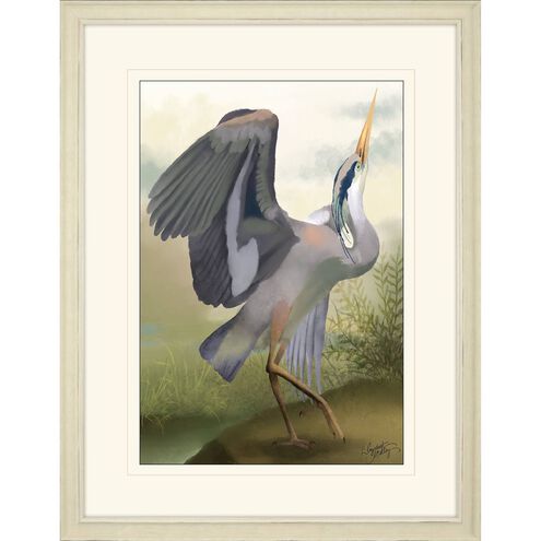 Animals Collection Green Framed Art