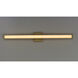 Spec LED 48 inch Gold Bath Vanity Wall Light