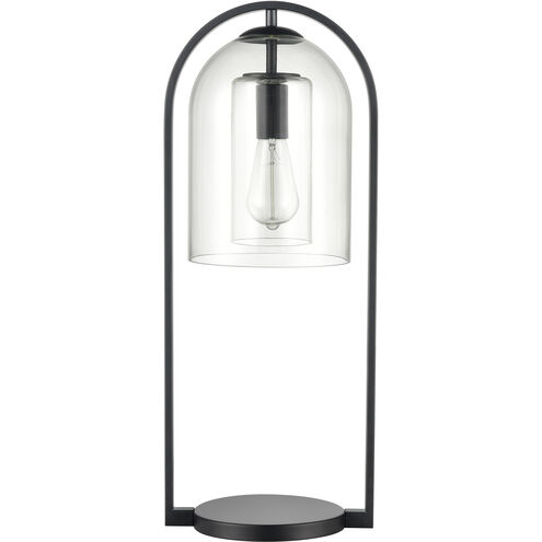 Bell Jar 28 inch 60.00 watt Matte Black Desk Lamp Portable Light