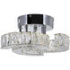 Vienna LED 11 inch Chrome Flush Mount Ceiling Light