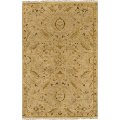 Temptress 96 X 60 inch Moss, Mustard, Tan, Camel, Teal Rug