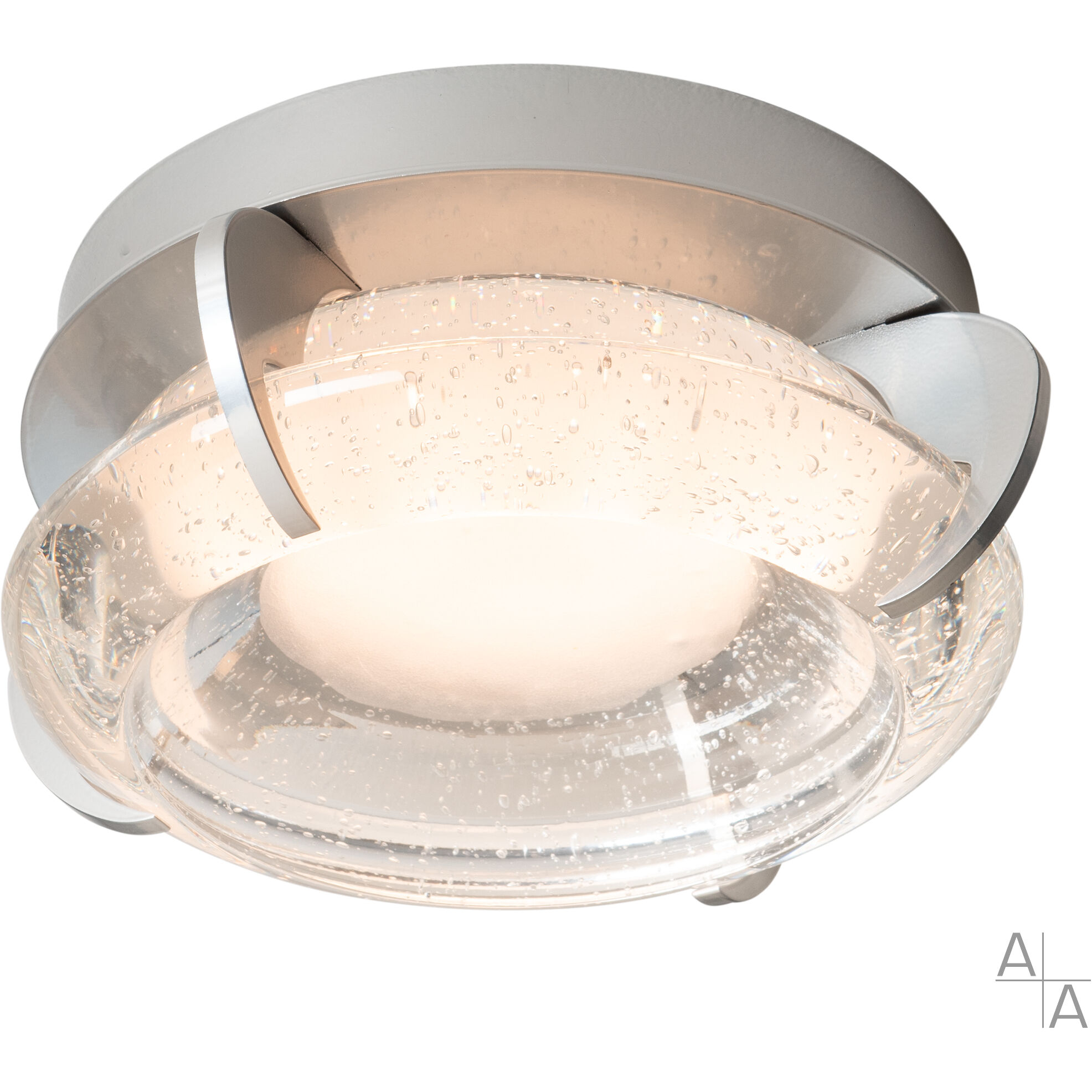 Lustra LED 11.6 inch Oil Rubbed Bronze Flush Mount/Sconce Ceiling Light, Art & Alchemy