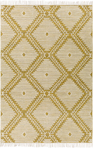 Bedouin 36 X 24 inch Mustard Rug in 2 x 3, Rectangle