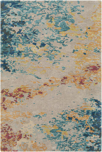 Kavita 168 X 120 inch Aqua Rug, Rectangle