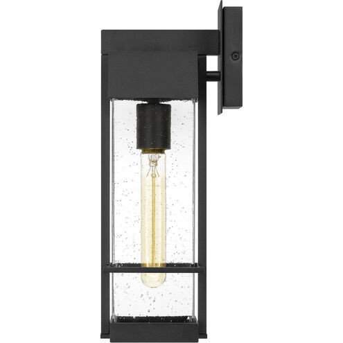Wynn 1 Light 16 inch Earth Black Outdoor Wall Lantern