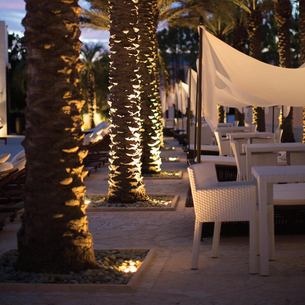 Flat landscape lights deals