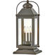 Heritage Anchorage LED 24 inch Light Oiled Bronze Outdoor Pier Mount Lantern